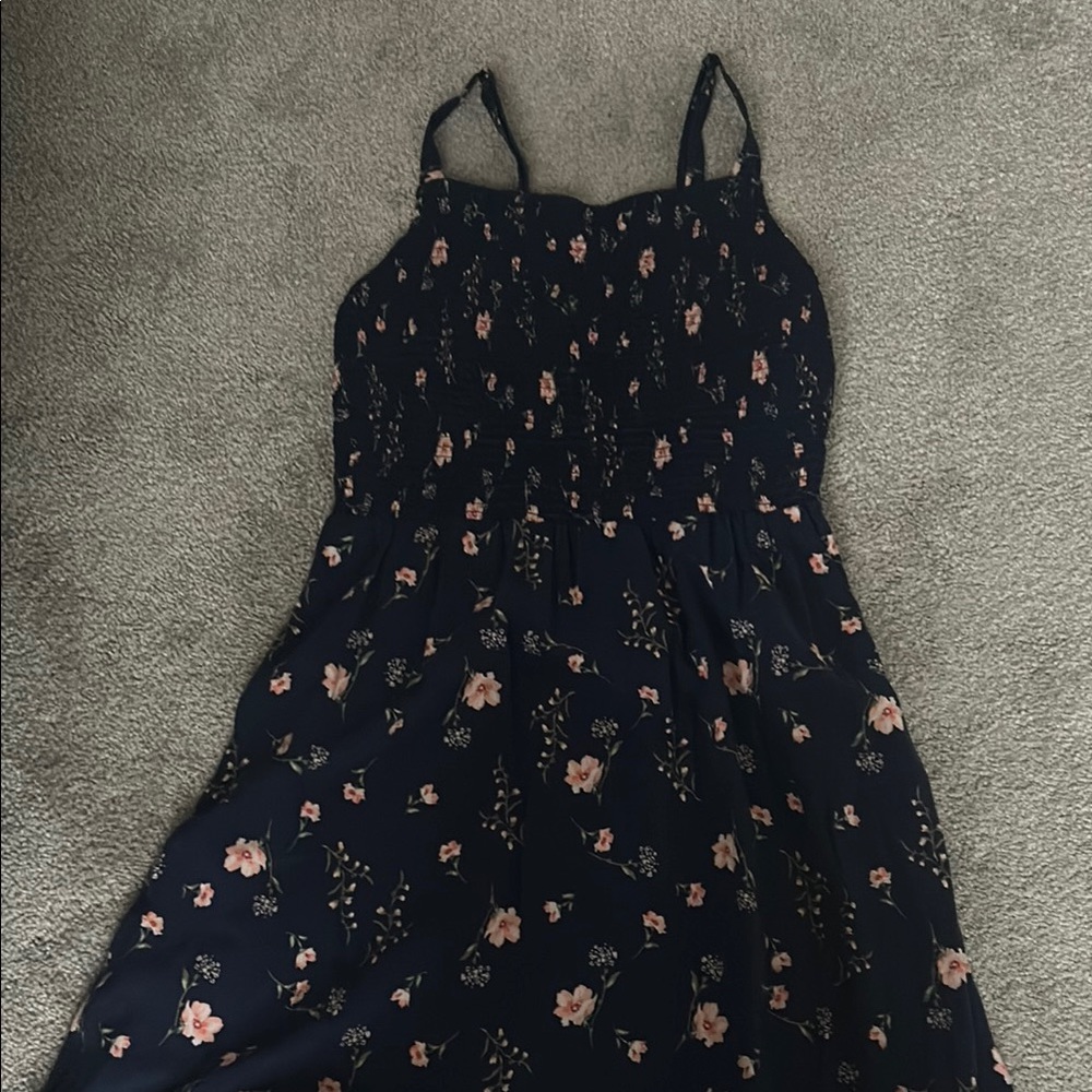 Floral Spaghetti Strap Dress